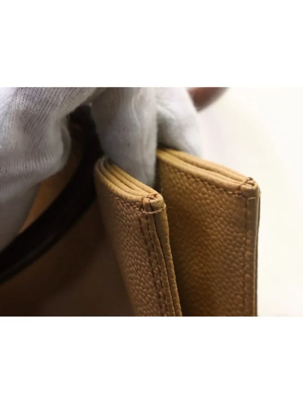 Chanel Caviar Leather Beige Hand Tote Bag